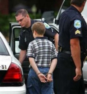 کودک بزهکار دستگیرشده