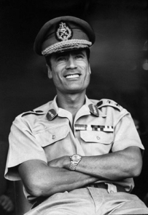 معمر  قذافی ، رئیس جمهو ر لیبی