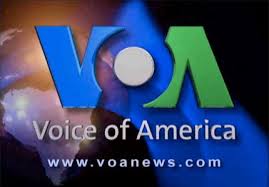 نشانه ی برنامه ی تلویزیونی « صدای آمریکا »