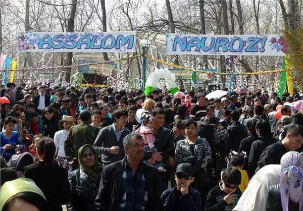 جشن نوروز در خیابان های ازبکستان